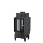 Dragon 8 Duo doorkijk inbouwhaard, type Raster