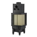 Dragon 8B hoek inbouwhaard type Modern