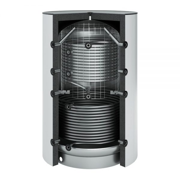 OEG hygiene boiler van 2600 l met 1 spiraal (wit)